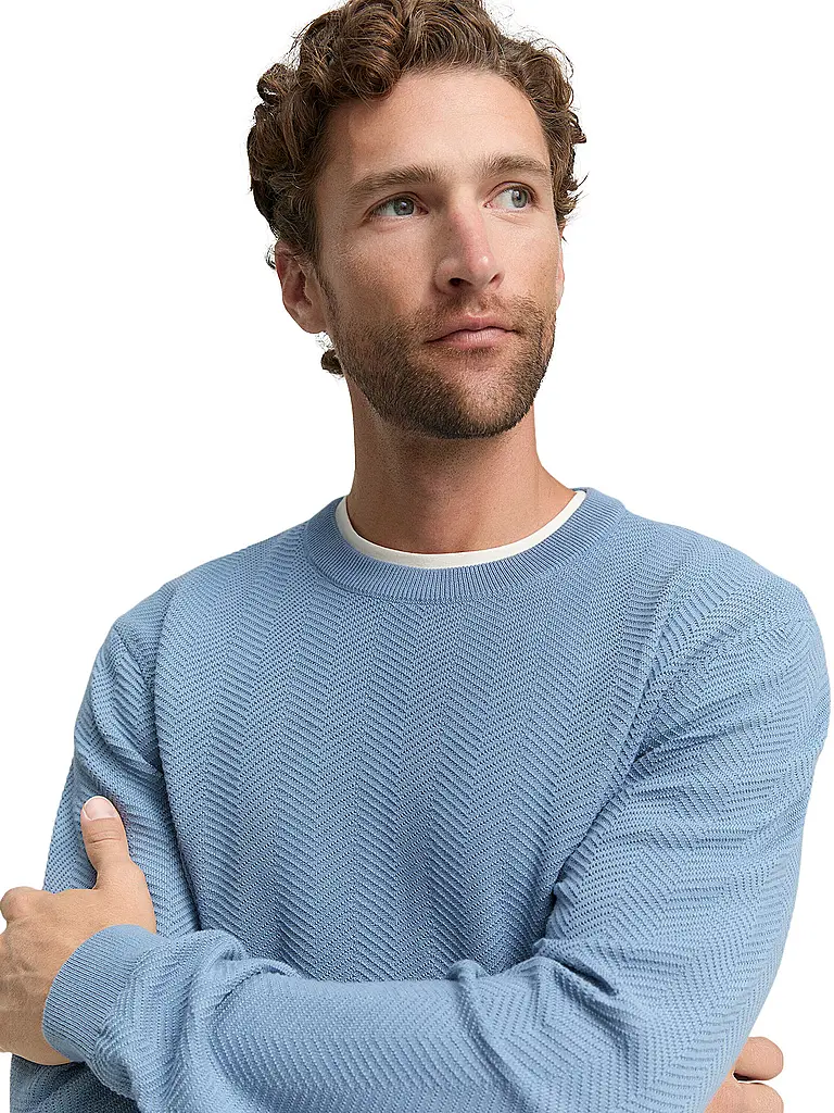 TOM TAILOR | Pullover  | blau