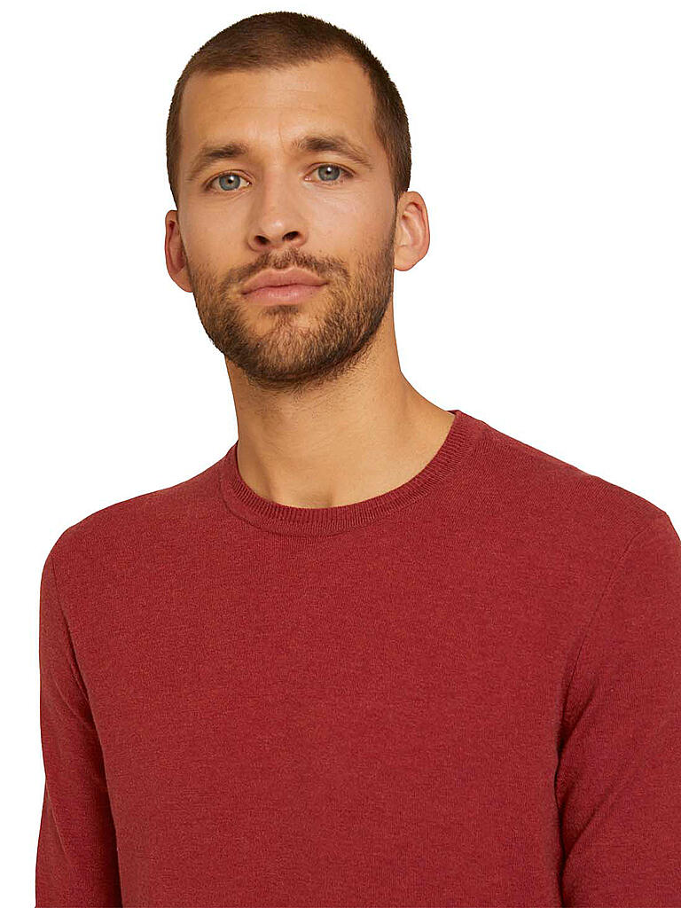 TOM TAILOR Pullover Strutturato A Maglia Per Uomo - 4