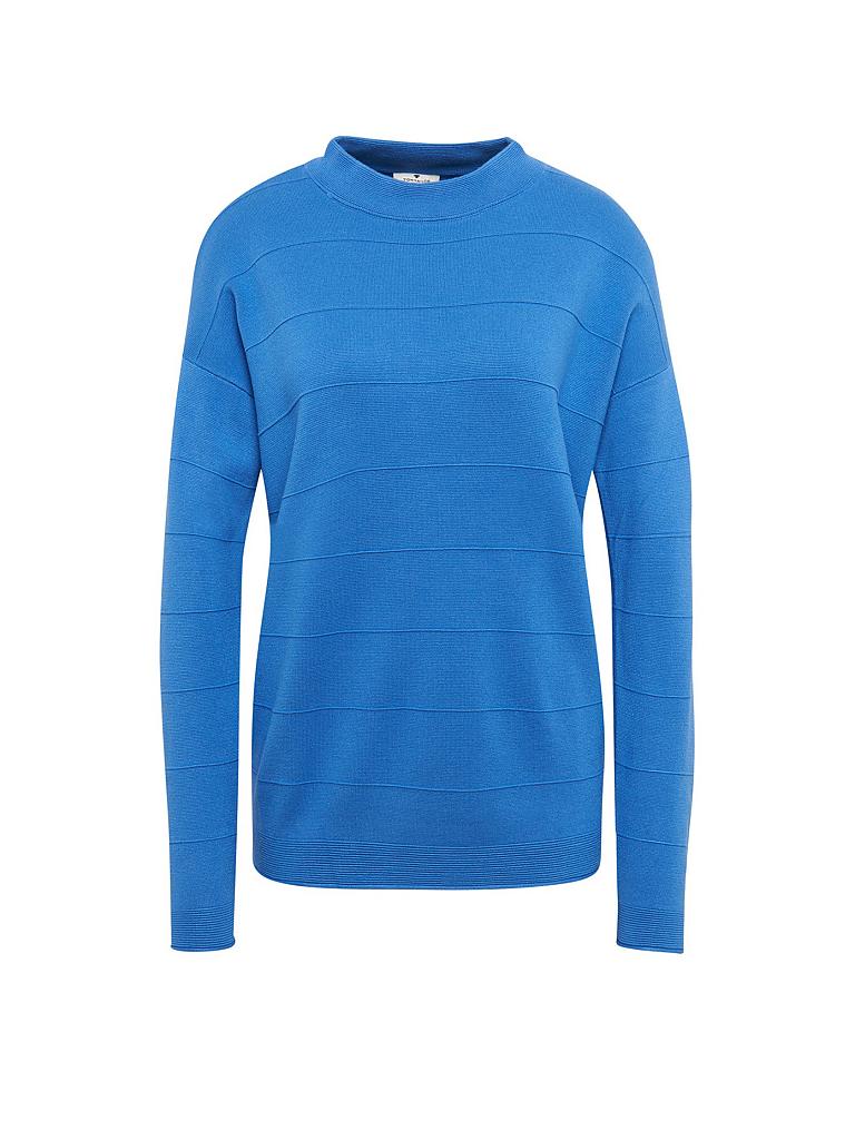 TOM TAILOR | Pullover Regular-Fit | blau