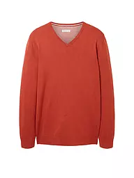 TOM TAILOR | Pullover | rot
