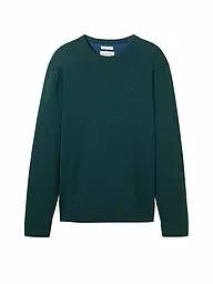 TOM TAILOR | Pullover | dunkelgrün