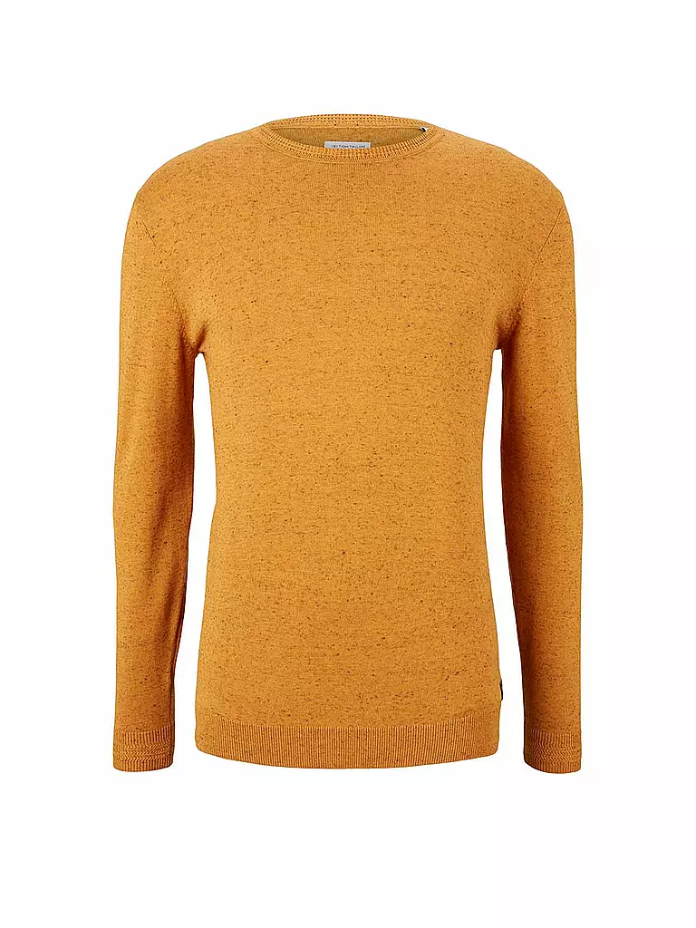 TOM TAILOR | Pullover | gelb
