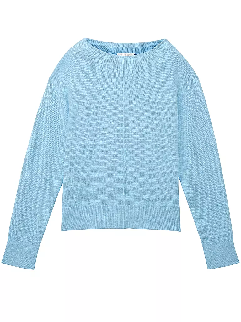 TOM TAILOR | Pullover | hellblau