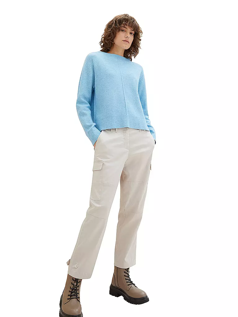 TOM TAILOR | Pullover | hellblau