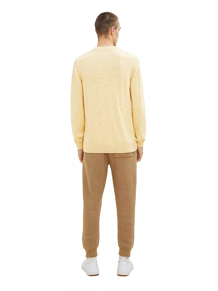 TOM TAILOR | Pullover | gelb