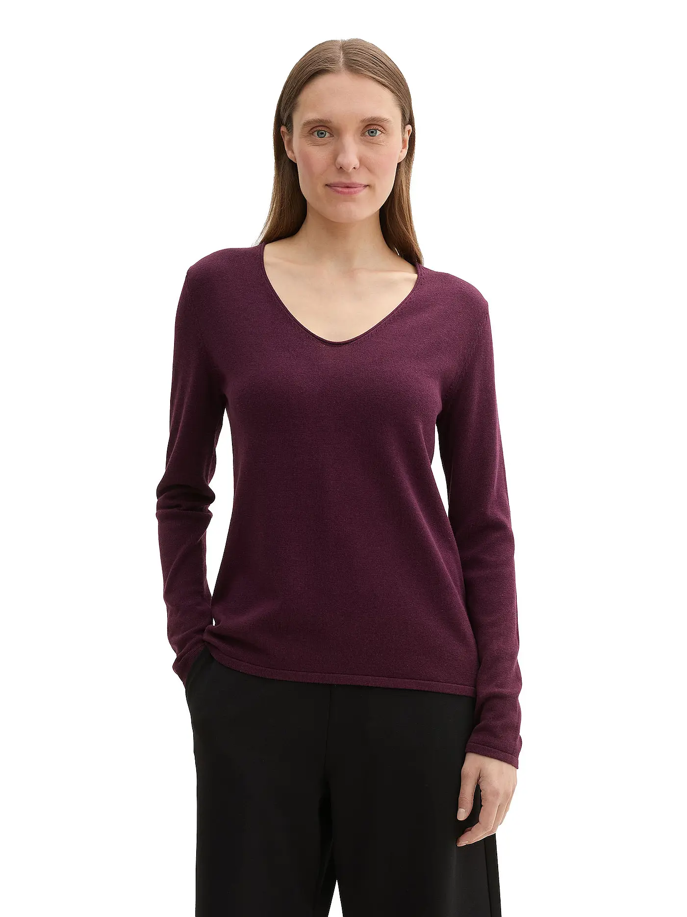 TOM TAILOR | Pullover | beere