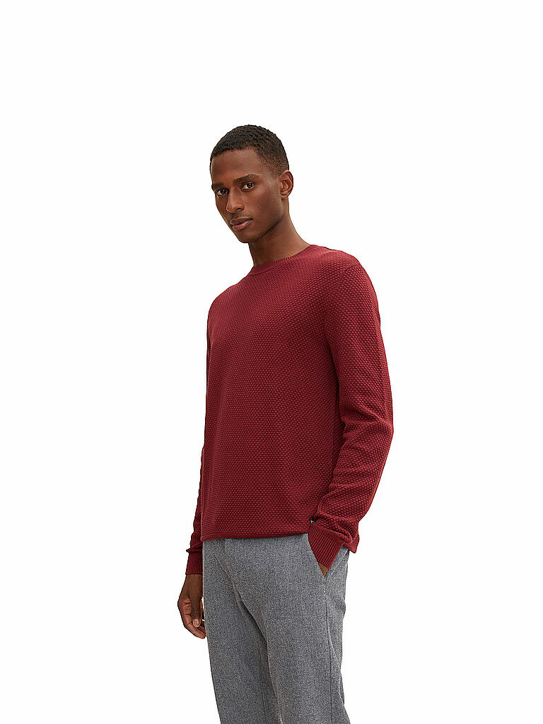 TOM TAILOR | Pullover | beere