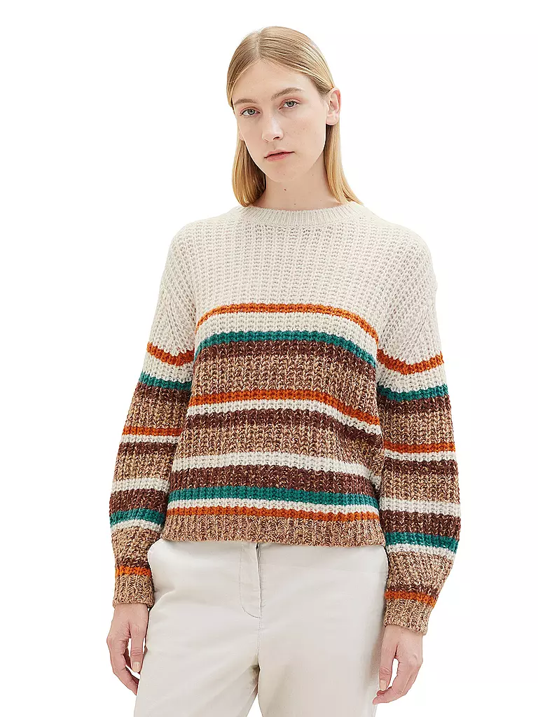 TOM TAILOR | Pullover | bunt