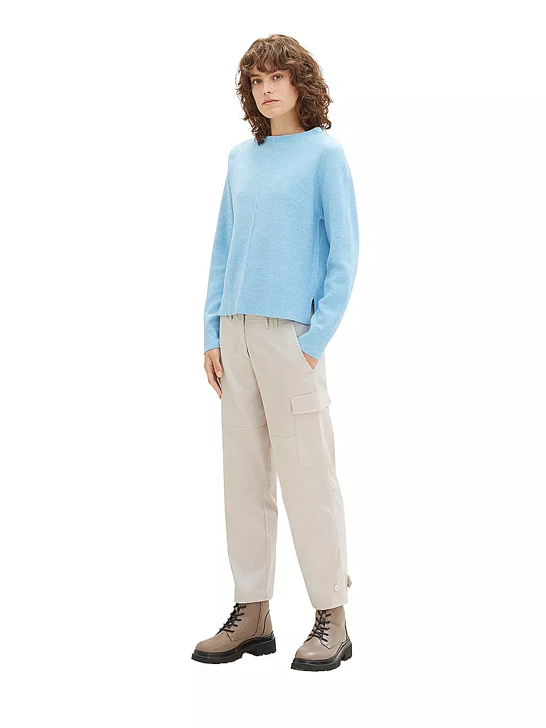 TOM TAILOR | Pullover | hellblau