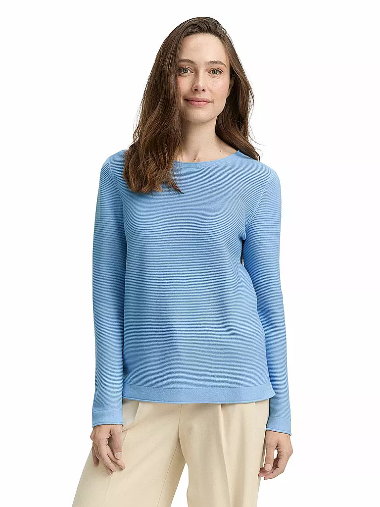 TOM TAILOR | Pullover | dunkelrot