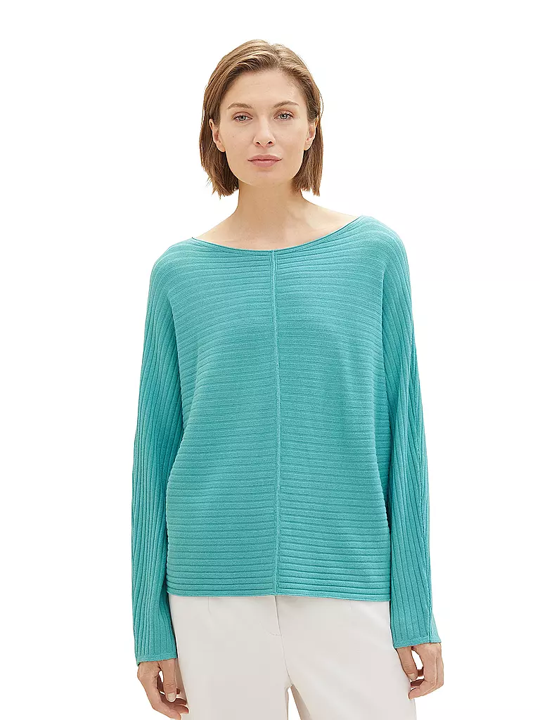 TOM TAILOR | Pullover | petrol