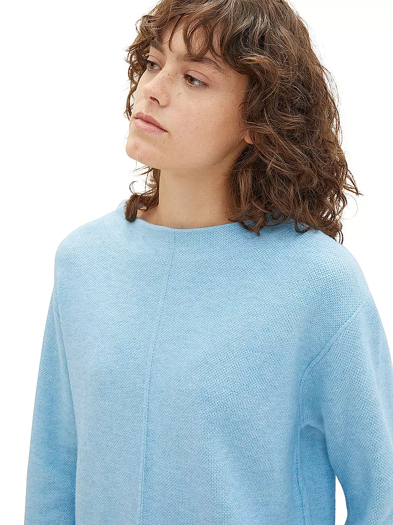 TOM TAILOR | Pullover | hellblau