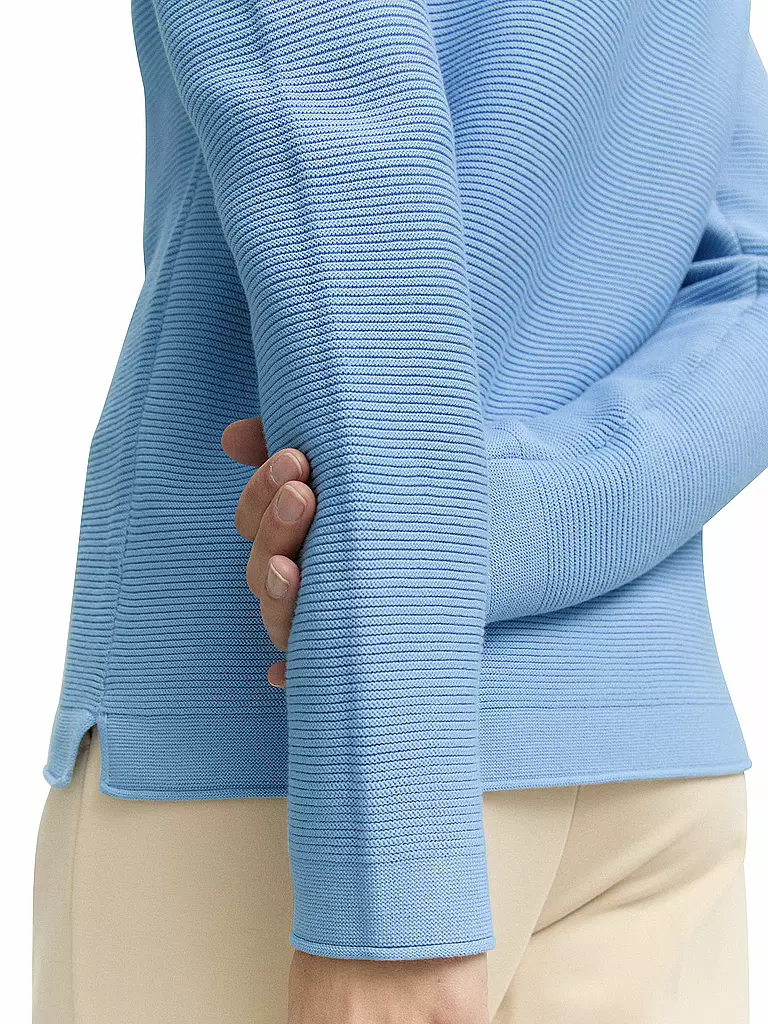 TOM TAILOR | Pullover | dunkelrot