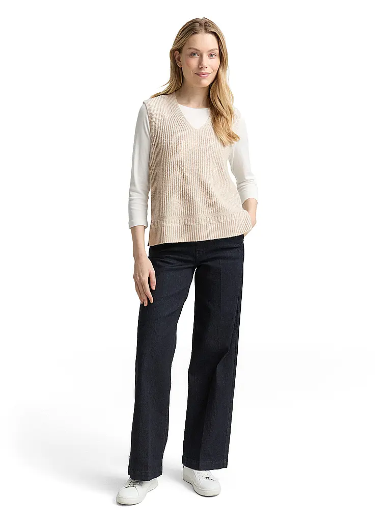 TOM TAILOR | Pullunder  | Beige