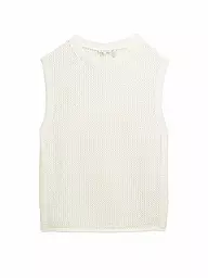 TOM TAILOR | Pullunder | weiss