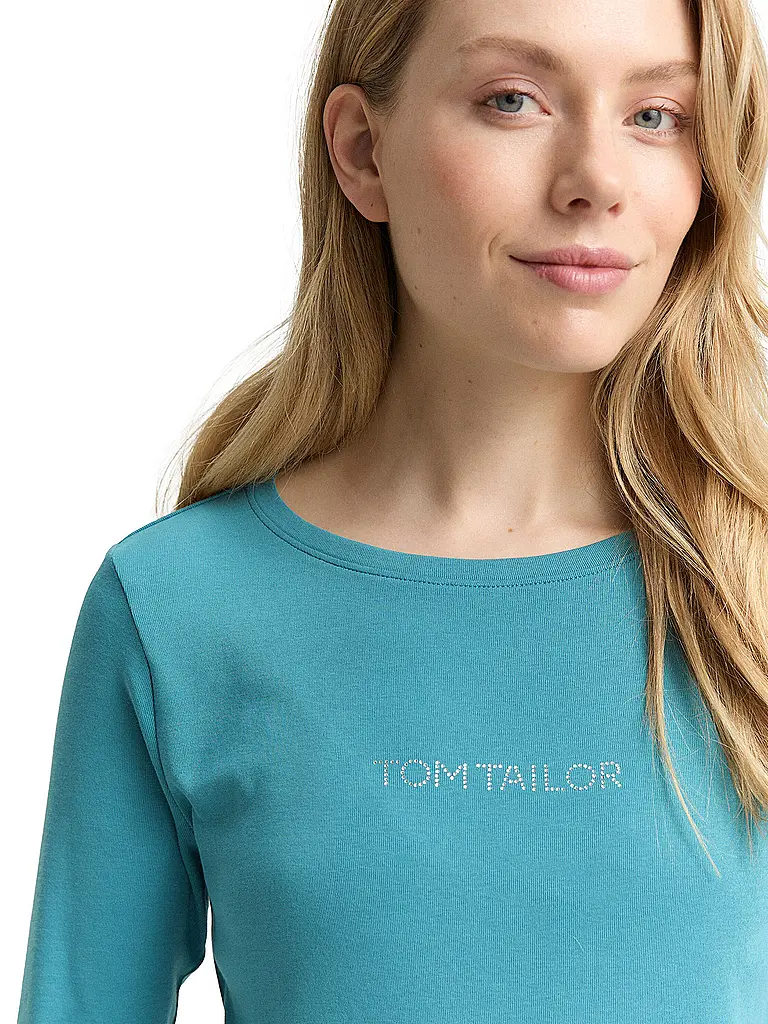 TOM TAILOR | Shirt  | Petrol