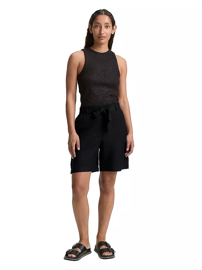TOM TAILOR | Shorts  | schwarz