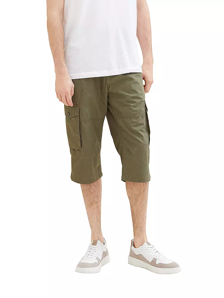 TOM TAILOR | Shorts Regular Fit | olive