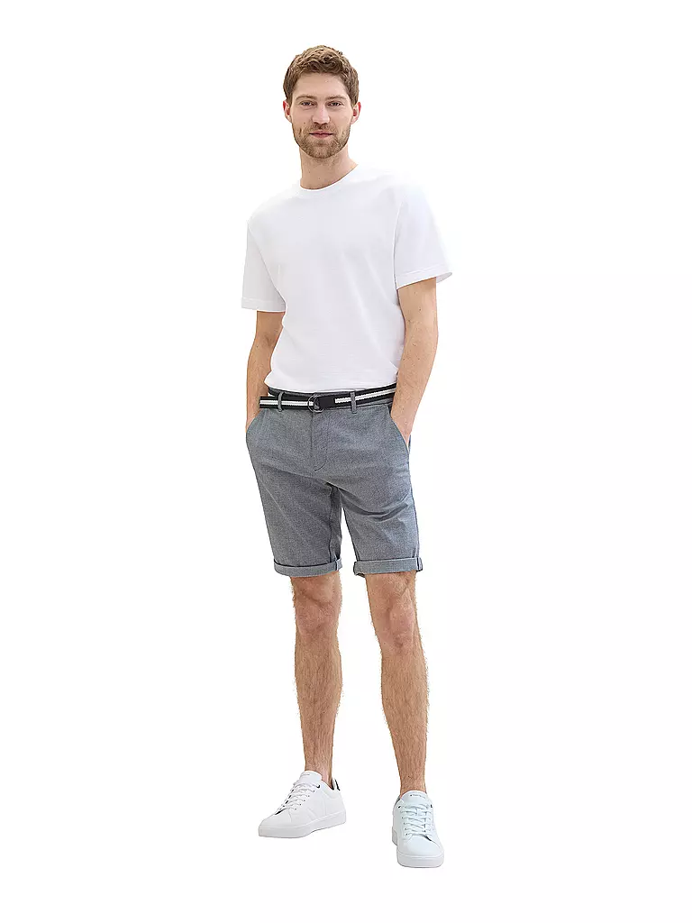 TOM TAILOR | Shorts Slim Fit | dunkelblau