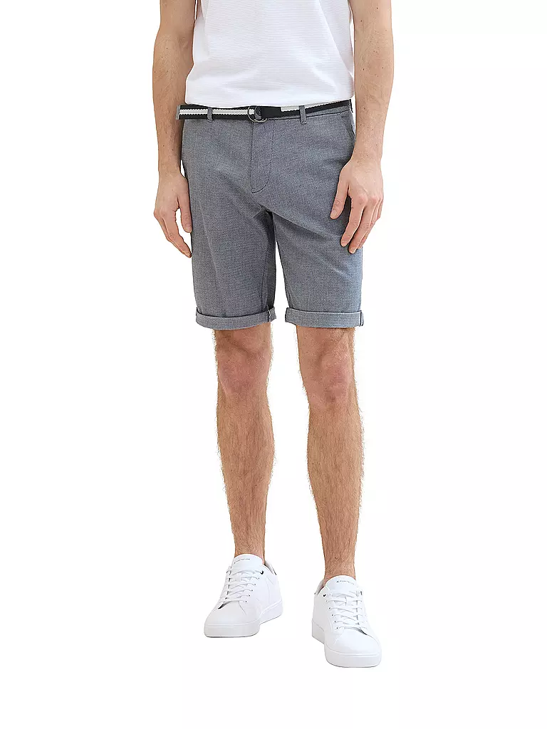 TOM TAILOR | Shorts Slim Fit | dunkelblau