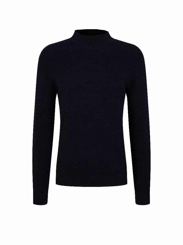 TOM TAILOR | Stehkragenpullover | blau