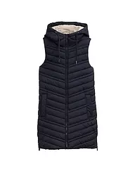 TOM TAILOR | Steppgilet  | dunkelblau