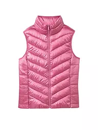 TOM TAILOR | Steppgilet | pink