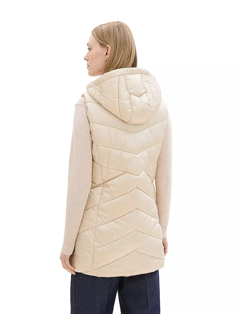 TOM TAILOR | Steppgilet | beige