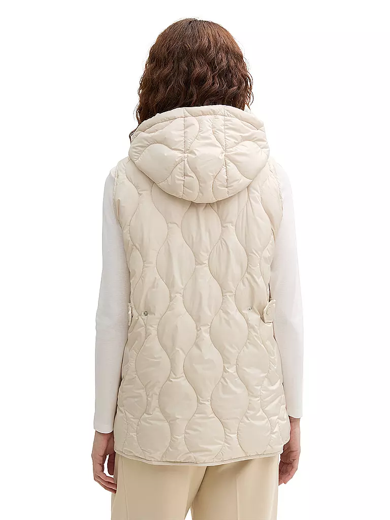 TOM TAILOR | Steppgilet | beige
