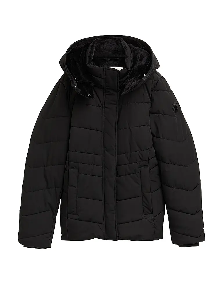 TOM TAILOR | Steppjacke  | schwarz