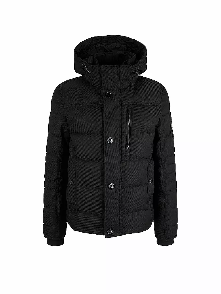 TOM TAILOR | Steppjacke | schwarz