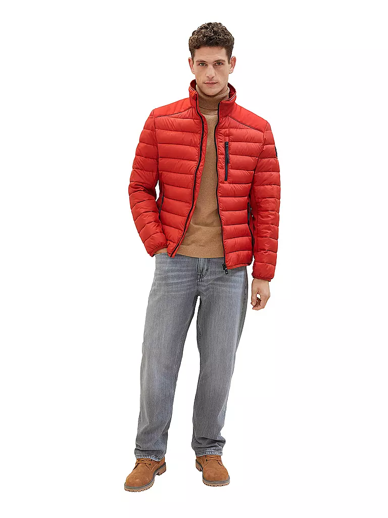 TOM TAILOR | Steppjacke | rot