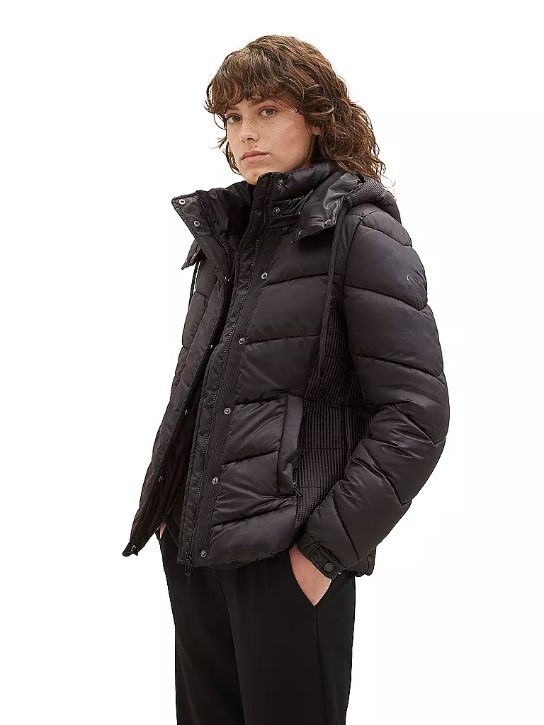 schwarz TAILOR Steppjacke TOM