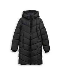 TOM TAILOR | Steppmantel | schwarz