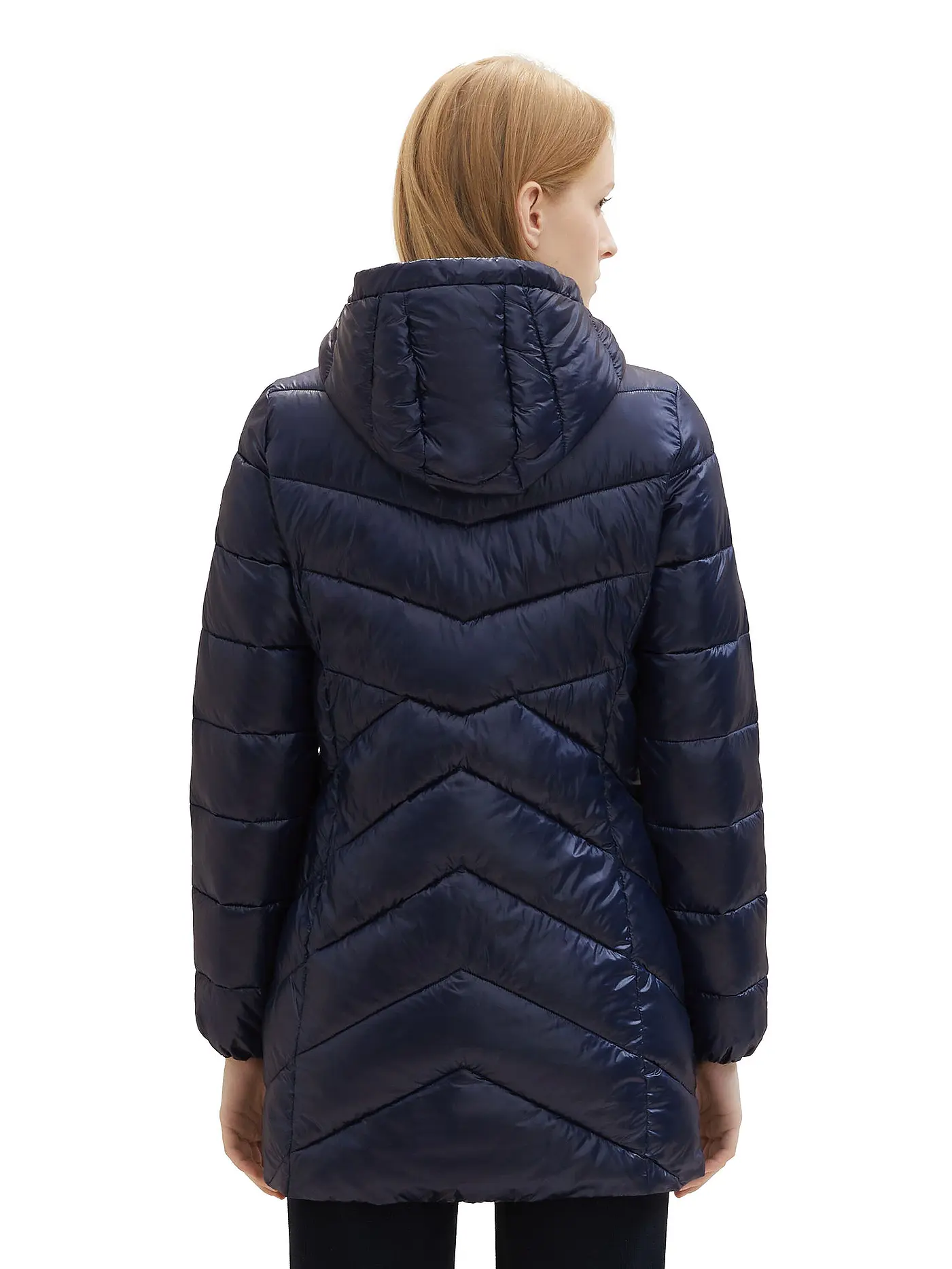 TOM TAILOR | Steppmantel | blau