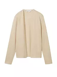 TOM TAILOR | Strickjacke | beige