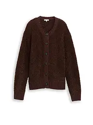 TOM TAILOR | Strickjacke | braun