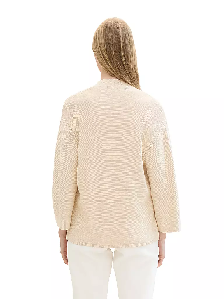 TOM TAILOR | Strickjacke | beige