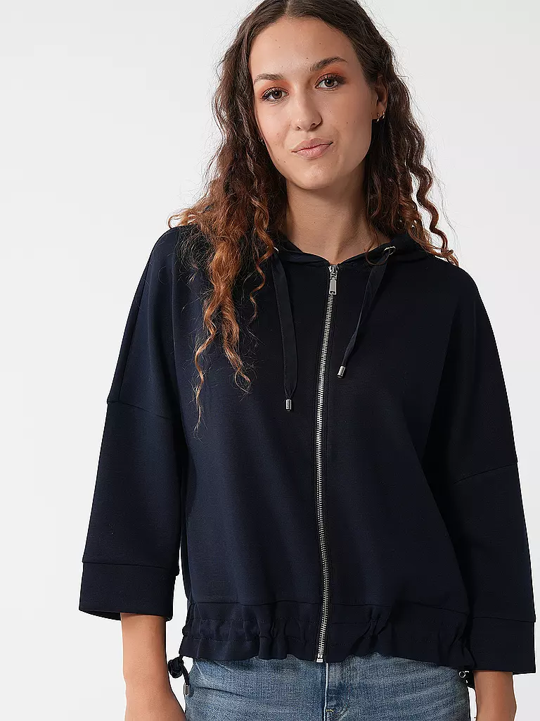TOM TAILOR | Sweatjacke  | blau