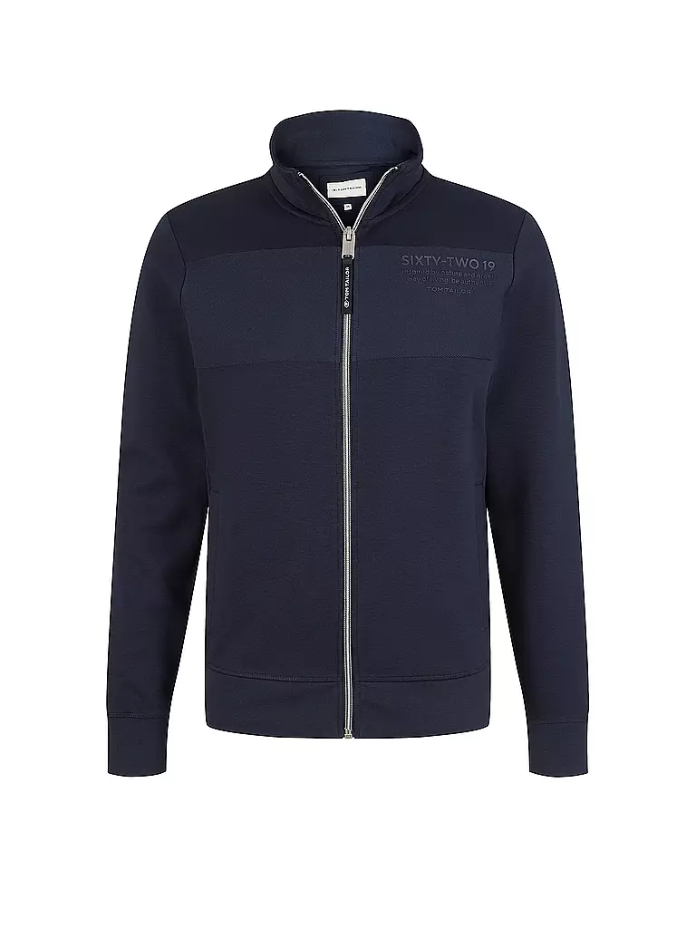 TOM TAILOR | Sweatjacke | blau