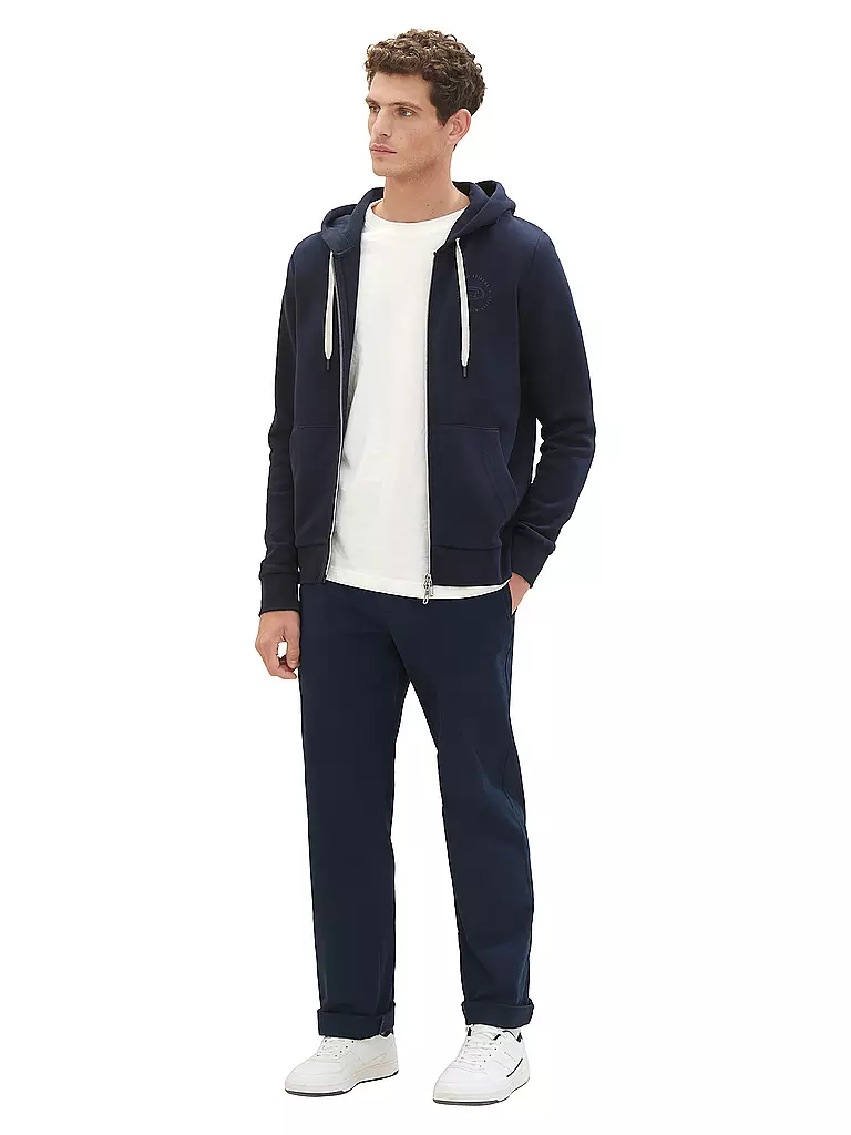 TOM TAILOR | Sweatjacke | blau