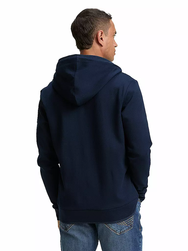 TOM TAILOR | Sweatjacke | dunkelblau