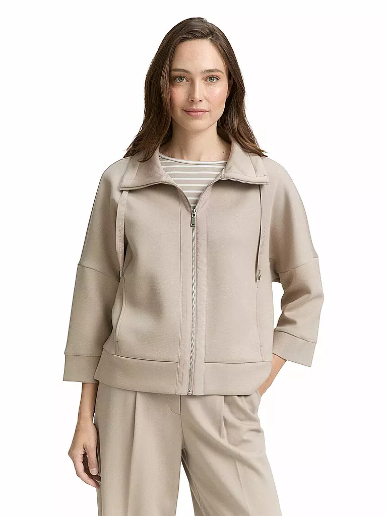 TOM TAILOR | Sweatjacke | dunkelblau