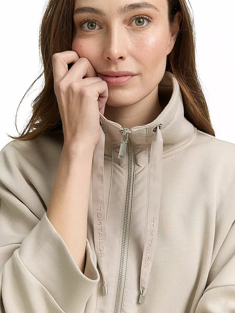 TOM TAILOR | Sweatjacke | dunkelblau