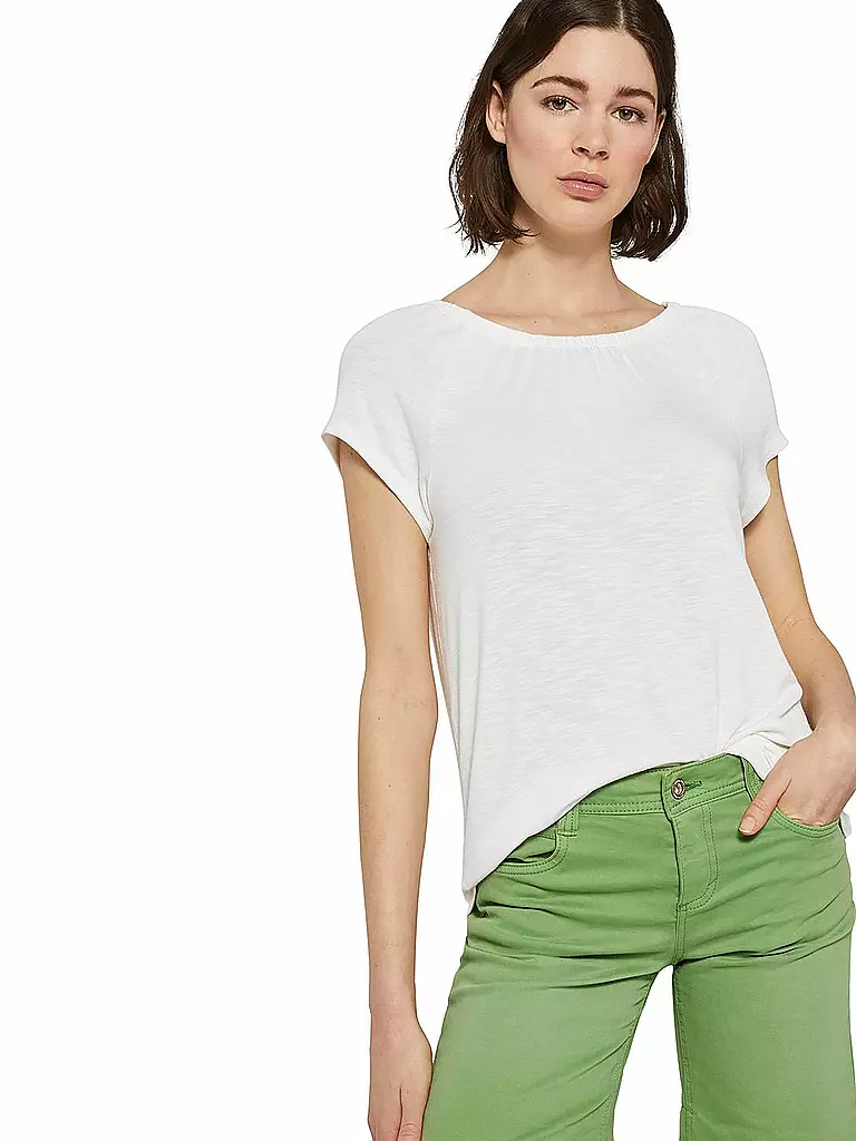 TOM TAILOR | T Shirt " Carmen " | weiß
