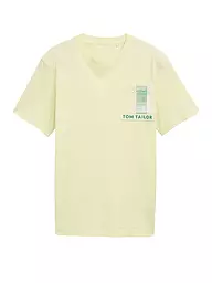 TOM TAILOR | T-Shirt  | hellgrün