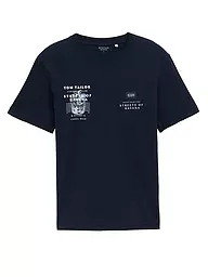 TOM TAILOR | T-Shirt  | dunkelblau