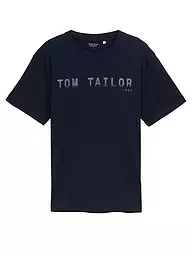 TOM TAILOR | T-Shirt  | dunkelblau