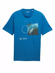 TOM TAILOR | T-Shirt  | petrol