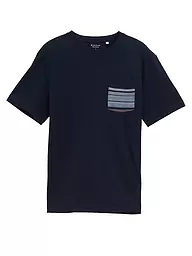 TOM TAILOR | T-Shirt  | dunkelblau